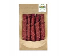 Ecosnacks Raspberry Fruit Rolls Natural Snack vaikams 50g