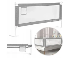 Ecotoys BARIERKA OCHRONNA NA ŁOŻKO OSŁONA ZABEZPIECZAJĄCA DLA DZIECI PILKA 180CM