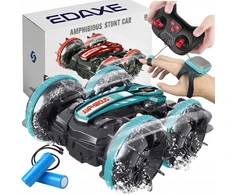 EDAXE NUOTOLINIO PULTO VALDOMAS RC AUTOMOBILIS SU GESTAIS AMPHIBIA 2 NUOTOLINIO PULTAS 4x4 360° plūduriuojantis