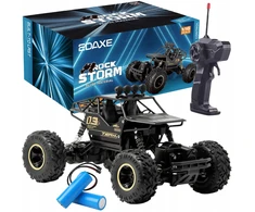 EDAXE RC AUTOMOBILIS DIDELIS RC AUTOMOBILIS VISURĖS METALAS 4X4 + 2 AKUMULIATORIAI