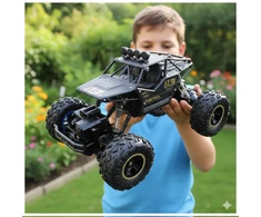 EDAXE RC AUTOMOBILIS DIDELIS RC AUTOMOBILIS VISURĖS METALAS 4X4 + 2 AKUMULIATORIAI
