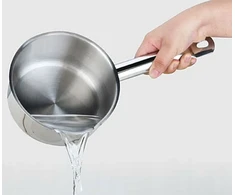 Edel Hoff Plieninis puodas su dangčiu, 1,8L, INDUKCINIS, 16cm
