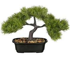 Edelman Dirbtinis augalas vazonėlyje 26cm bonsai med./žalias