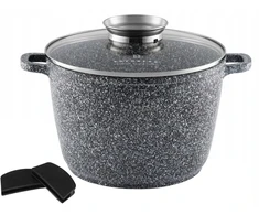 Edenberg GILIUS PUODAS 6,2 L 24 cm DIDELIS TRADICINIS MARMURO PUODAS DUJŲ ĮVEIDIMUI