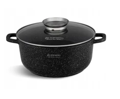 Edenberg Modernus marmurinis puodas 5,6l, 26cm, indukcijai