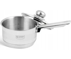 Edenberg Rondelis su dangčiu 1.5l/16cm, nerūdijančio plieno