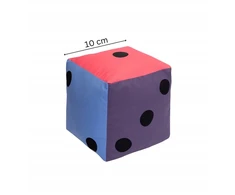 Edukacinė pastelinių spalvų "akson" kubas, 10 cm