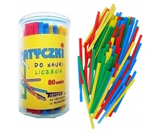 Edukacinis žaislas Skaičiavimo lazdelės Temper, 80 d.