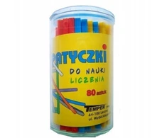 Edukacinis žaislas Skaičiavimo lazdelės Temper, 80 d.