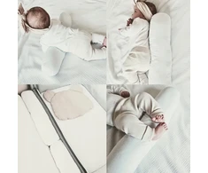 Ekmtrade Nėštumo pagalvė nėščiosioms RINKINYS 4in1 Layette + BUTTERFLY ROLLER MIX