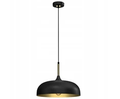 Pakabinamas šviestuvas Eko Light Lampa wisząca LINCOLN Juodas/GOLD 1xE27 35cm