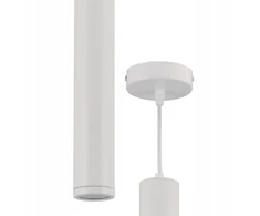 Pakabinamas šviestuvas Eko Light Lampa wisząca Porter ML8869 pojedyncza do salonu balta