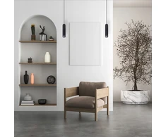 Eko Light Milagro pakabinamas šviestuvas ML0298, juodas