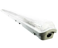 Lubinis šviestuvas Eko Light Šviestuvas be balasto IP65 1xT8 126.5cm pilkas
