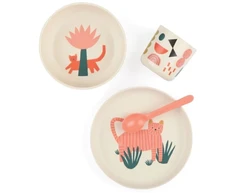 Ekobo Kid Set - vaikiškų indų rinkinys TIGER