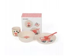 Ekobo Kid Set - vaikiškų indų rinkinys TIGER