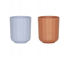 EKOLOGIŠKI BPA BE BPA VAIKŲ PUODULIAI, SPALVINGAS 2 OYOY MINI RINKINYS