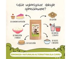 Ekologiški datulių milteliai 200 g HELPA