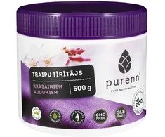 Ekologiški dėmių valymo milteliai Purenn 500g spalvot. skalbiniams