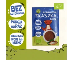 Ekologiškų greitai paruošiamų kakavinių košių rinkinys - 10 vnt (35 g x 10) HELPA eco