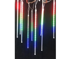 El. lauko girlianda METEOR, IP44, 10 x 36 LED, 6 W, 7 V, įvairių spalvų, 3 m