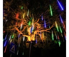 El. lauko girlianda METEOR, IP44, 10 x 36 LED, 6 W, 7 V, įvairių spalvų, 3 m