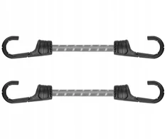 Elastinė guma su kabliu PVC 2x40cm BCH2-08040GY-B