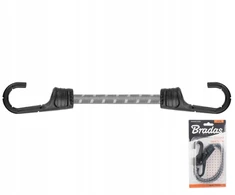 Elastinė guma su kabliu PVC 2x40cm BCH2-08040GY-B