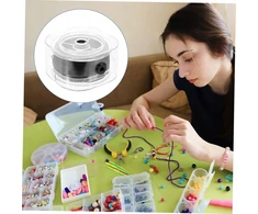 Elastinė juosta apyrankėms gaminti 80 m - elastingas DIY papuošalų siūlas