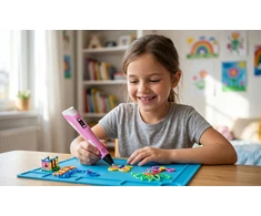 Electo 3D RAŠIKLIŲ RINKINYS VAIKAMS 3D SPAUSDINTUVAS + KASETĖS 260 METRU + ŠABLONAI