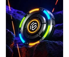 Electronica 4U Išskirtinis metalinis Fidget Spinner, fluorescencinis, antistresinis žaislas