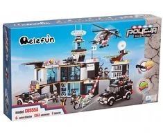 Elefun Klocki policijos policijos bazės policija 1363 vnt. XXL C0555A