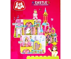 Elefun Konstrukciniai kaladėlės "princesės pilis", 418 detalių