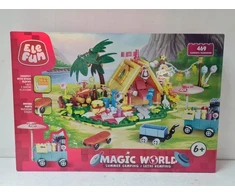 Elefun Magic World Vasaros stovyklavietė Konstruktorius 469 Detalės