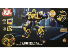 Elefun Transformax Automobilis ir robotas 2in1 Blokuoja 1238 elementus