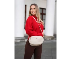 Elegantiška Peterson odinė rankinė per petį moterims