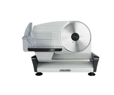 Elektrinė duonos pjaustyklė, metalinė 400W, ašmenys 19 cm, storis 0-15 mm Mesko MS 4704