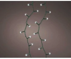 Elektrinė girlianda BUDGET BASIC LIGHTS, 200 LED, IP44, šaltai balta, 12.95 m