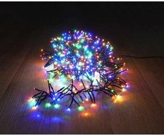 Elektrinė girlianda CLUSTER, 768 LED, IP44, 5.8 W, 31 V, įvairių spalvų, 4.5 m