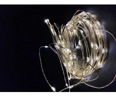 Elektrinė girlianda COPPER WIRE, 100 LED, IP44, 1,68 W, 12 V, šiltai balta, 12.9 m
