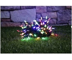 Elektrinė girlianda DIAMOND, 400 LED, IP44, 31 V, įvairių spalvų, 39.9 m