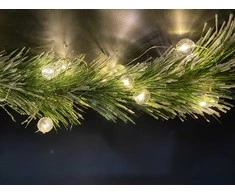 Elektrinė girlianda MOON COPPER, 20 LED, 3V, šiltai balta, 2.2 m