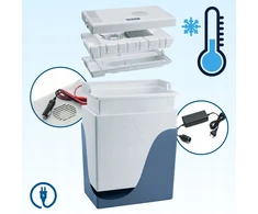 Elektrinė kelioninė šaldytuvo dėžė Kamai Icego 30l, 12v/230v
