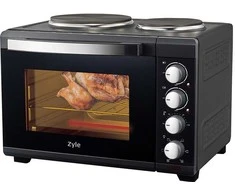 Elektrinė krosnelė Zyle ZY538EO, 38 l, su dviem kaitvietėmis, 3200 W