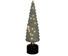 Elektrinė LED dekoracija LUMINEO EGLĖ, IP20, žalios sp., 3 x AA, 10 x 34 cm