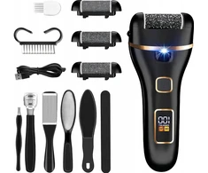 ELEKTRINĖ PĖDŲ DIDĖLĖ JUODOS SMOOTH CARE ABS ODOS PAPRASTAI