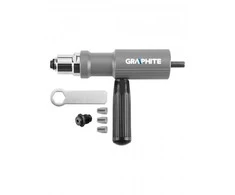 Elektrinio Grąžto Adapteris Kniediklis GRAPHITE 56H634 (2.4 3.2 4 4,8 mm)