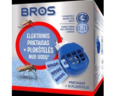 Elektrinis fumigatoriaus nuo uodų BROS, + 10 plokštelių