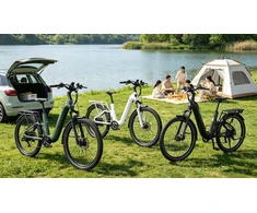 Elektrinis miesto dviratis TTGO E-SUVO 250W 48V 15Ah 25KM/H 120KM 27,5"*2,4"