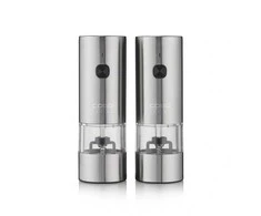 Caso Salt and Pepper Grinder | SpiceDuo | Electric | Housing material Nerūdijantis plienas | Lithium